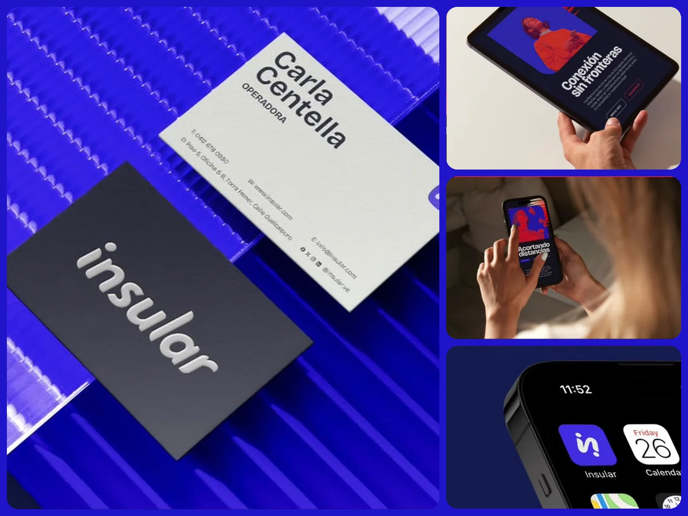 Identidad de Insular: tarjetas y app